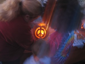 Day of the dead pumpkins