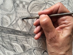 When drawing, time disappears into another way of being.