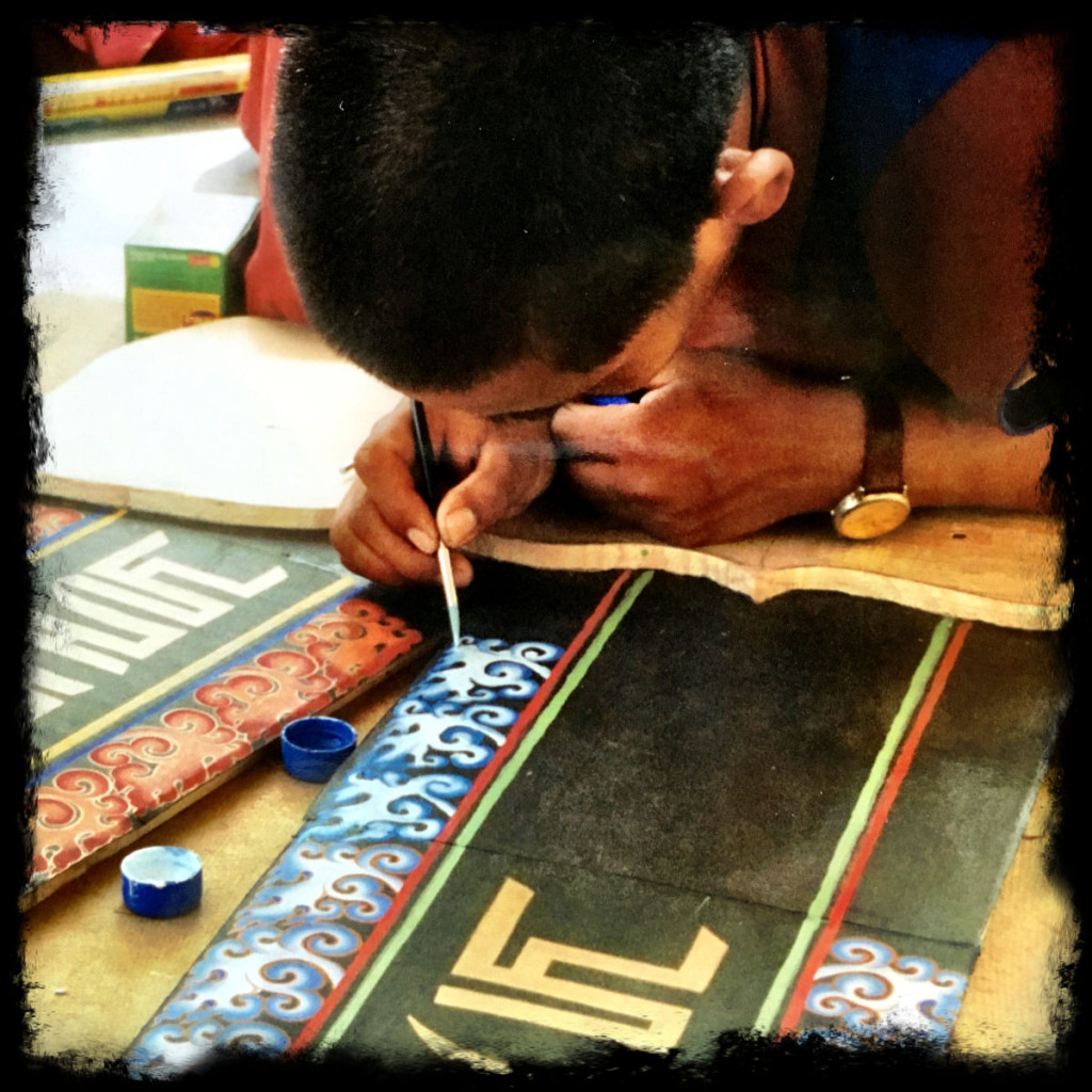 Creating Tibetan ritual objects