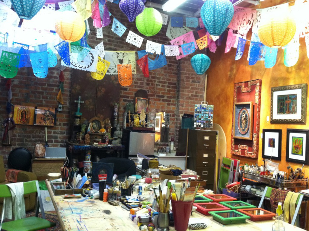 Vista Studio #2. Where I have been practicing art off and on for 25 years.