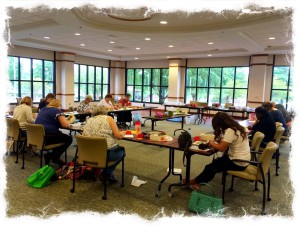 Our Intern participates in our Spring Retreat 