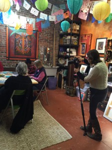 We held an impromptu Intuitive Mandala class for Tabitha. Thank you Helen, Donna, Mae and Linda!