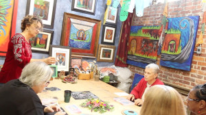 Holding an Intuitive Mandala Practice...