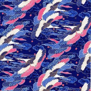 Beautiful origami papers are transformed into visual prayer