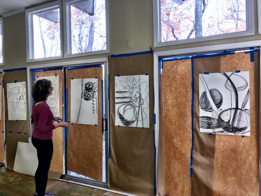 Following lines of interest and motivating shapes 