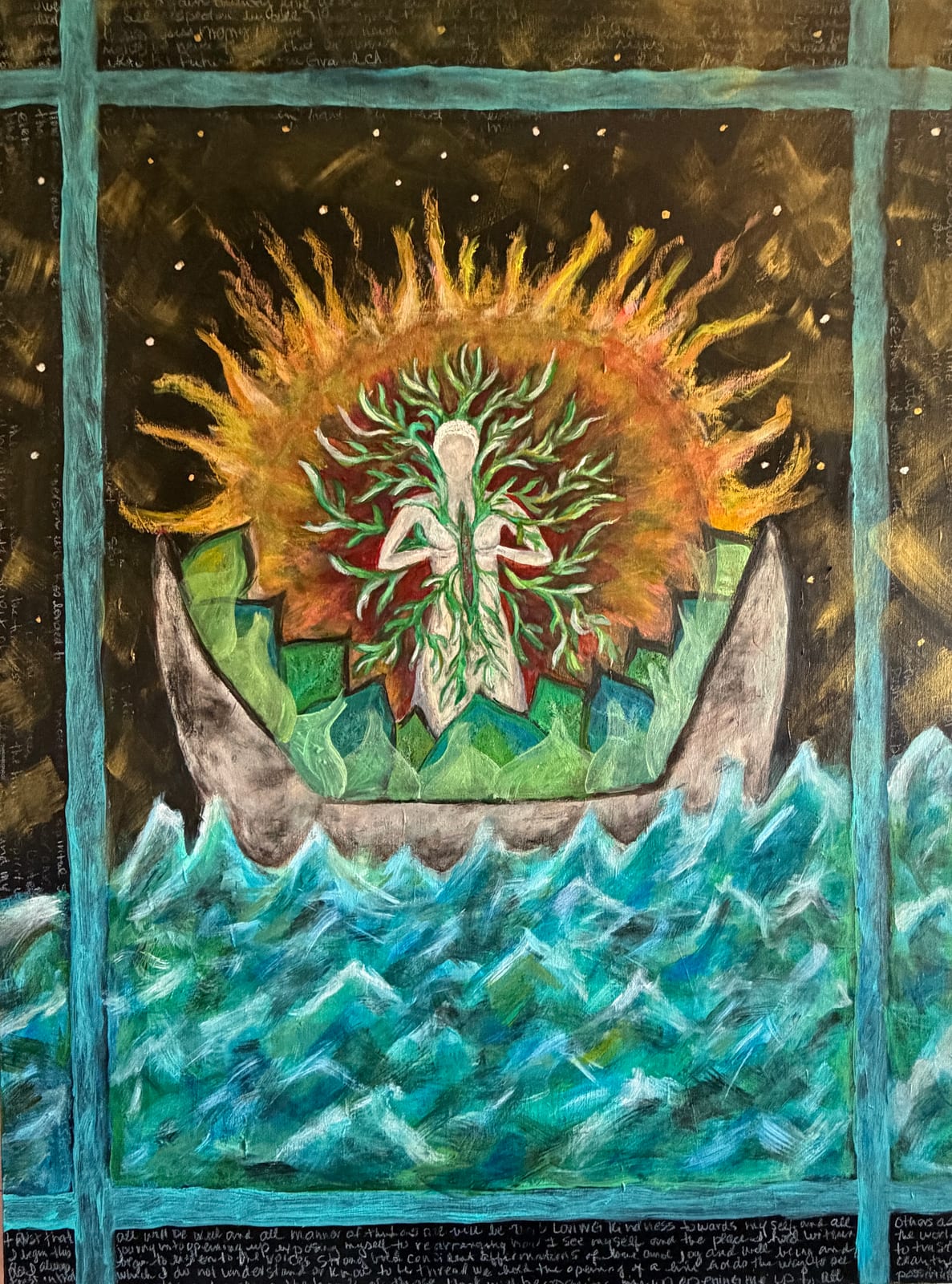 Becoming — Acrylic on Canvas