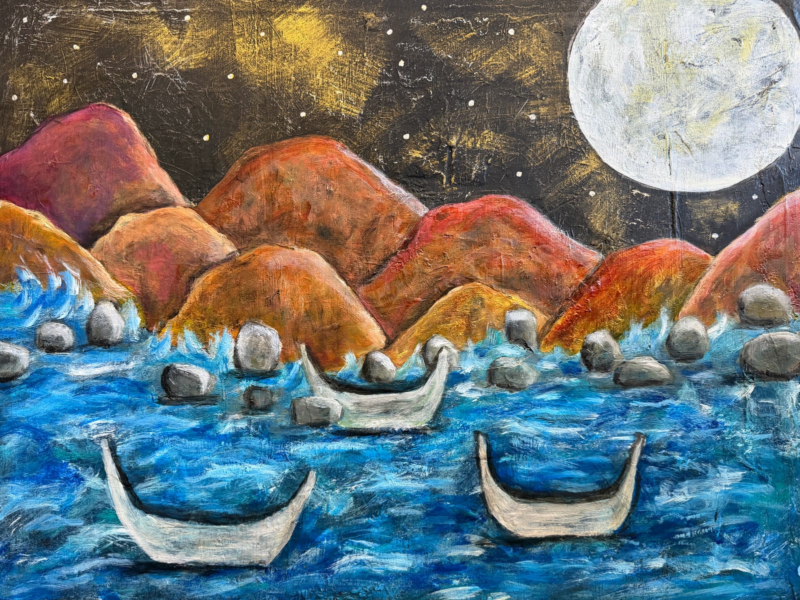 Choosing to Become — Acrylic on Canvas