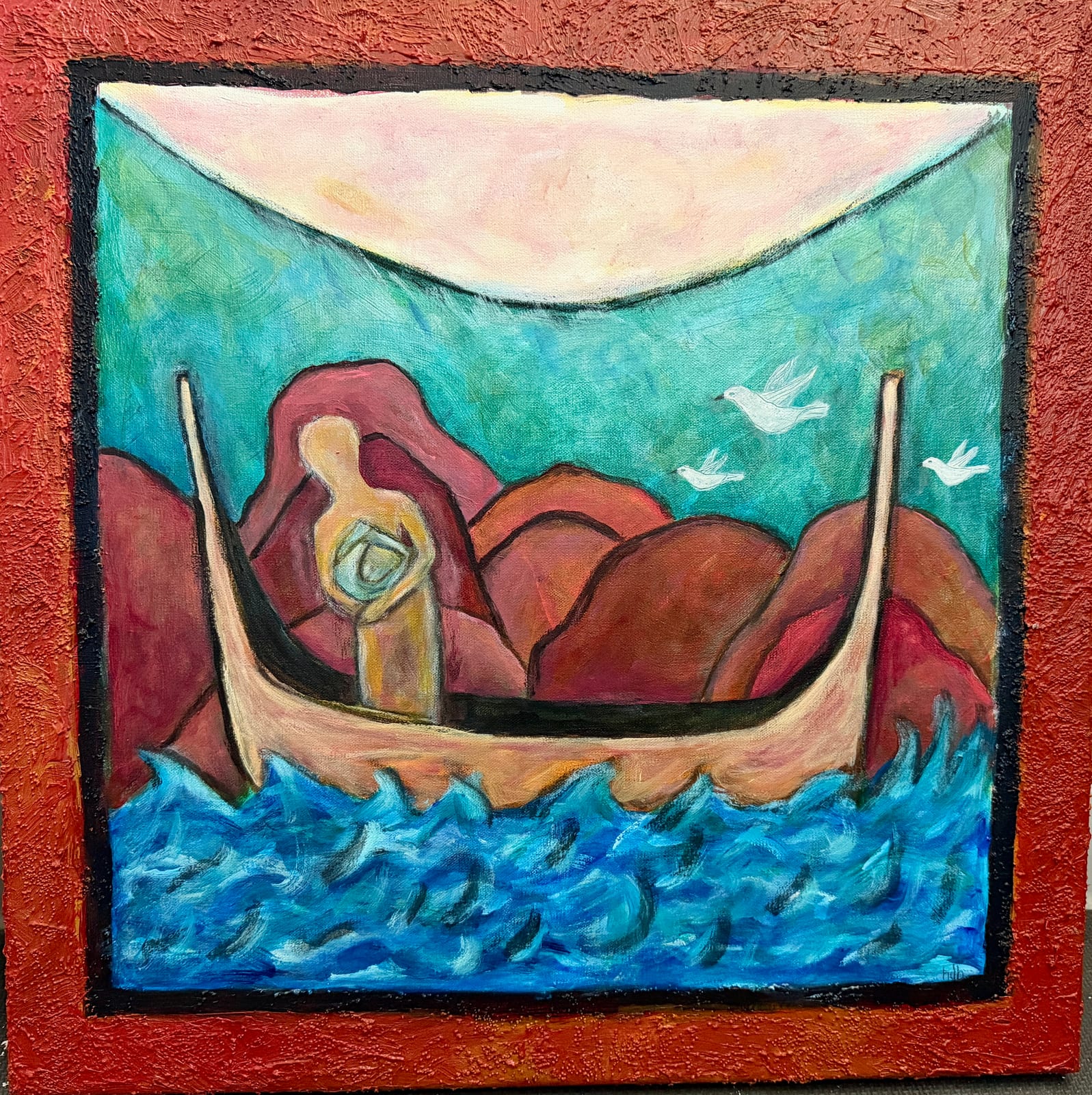 Guided by Light — Acrylic on Canvas