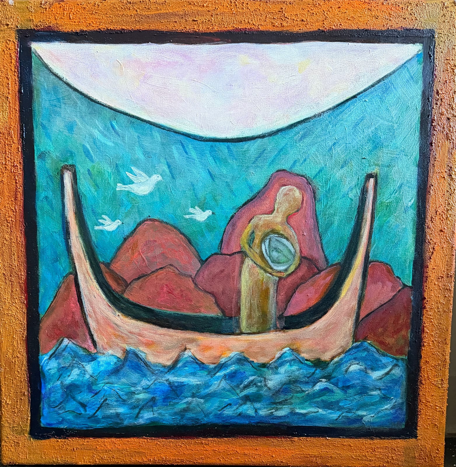 Honoring the Gift — Acrylic on Canvas