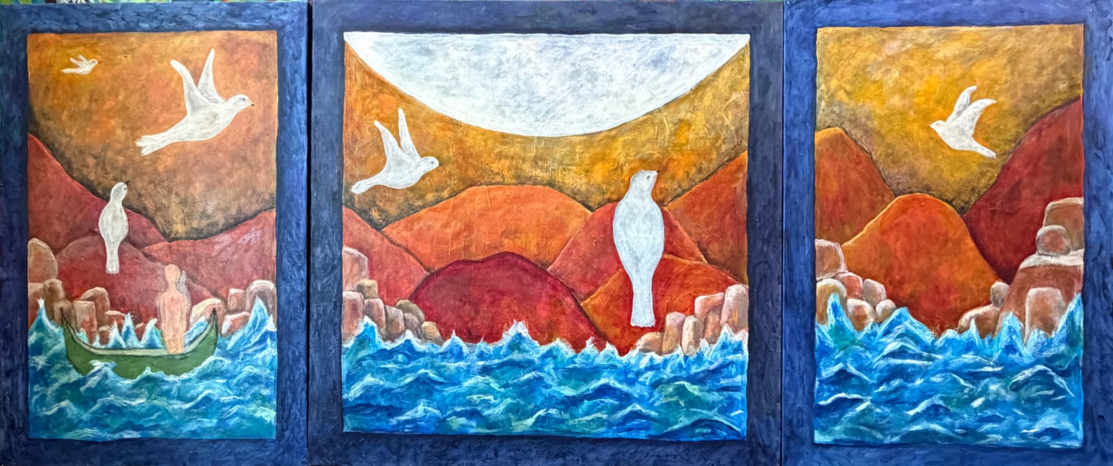 Odyssey of Imaginings — Acrylic on Canvas